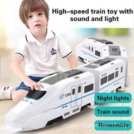 Kids Electric RC Train Roller Coaster 4 Sets Rechargeable Power Train Toy Kids Train Toy with light 
