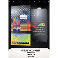 LCD SAMSUNG A55 5G FULLSET TOUCH SCREEN LCD SAMSUNG GALAXY A55 5G / A556E + FRAME ORI FINGER ON OLED