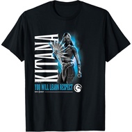 Mortal Kombat Adult T-Shirt - Kitana You Will Learn Respect T-Shirt
