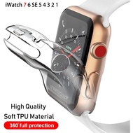 Soft TPU Watch Frame Case for Apple Watch Ultla Series 8 7 6 SE 5 4 3 2 1