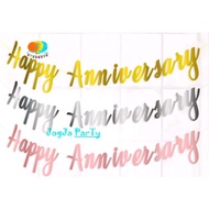 Latin anniversary banner, anniversary banner in jogja