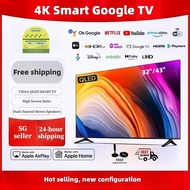 QLED Smart TV Ultra HD 32” 43-inch Android TV Google TV Digital TV Netflix Youtube Google Play