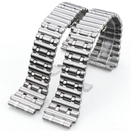 Stainless Steel Solid Metal Watch Band Bracelet Strap for Breitling B01 22MM 24MM