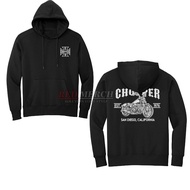 KATUN Men's jacket sweater hoodie west coast chopper san diego motorcycle thick cotton fleece materi
