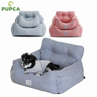Portable  Car Seat Central Control Nonslip Dog Carriers Safe Car Armrest  Booster Kennel Bed for Small Dog Cat Travel