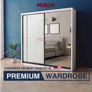 🔥LOWEST PRICE🔥Sliding Wardrobe/ Almari Baju/ 衣橱/ Anti Jump, 5x8/ 6x8/ 8x8, Free Installation