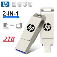 2TB USB3.1 1TB 2 in 1 OTG Flash Drive Metal Waterproof High speed U Disk 512GB 256GB pendrive for ip