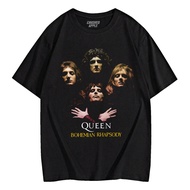 BOHEMIAN RHAPSODY QUEEN - Premium Vintage Music Band T-shirt, 24s Thick Material T-shirt Baju T Shir