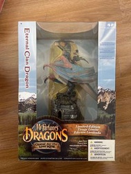 McFARLANE TOY QUEST FOR THE LOST KING ETERNAL CLAN DRAGON / DELUXE WINDOW BOX