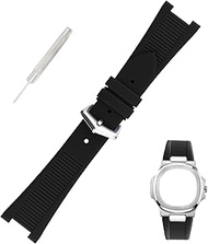 13mm x25mm Rubber Watch Band replacement for Patek Philippe Nautilus PP 5711 1A010 5712 5712G 5726 5