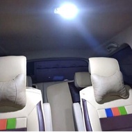 ไฟเพดานรถยนต์ LED 12 ดวง สว่างสุดๆ (1ชุด) มาพร้อมขั้ว t10 และ 31mm (สีขาว) (ไอซ์บรู)12VF2-5630-12LED