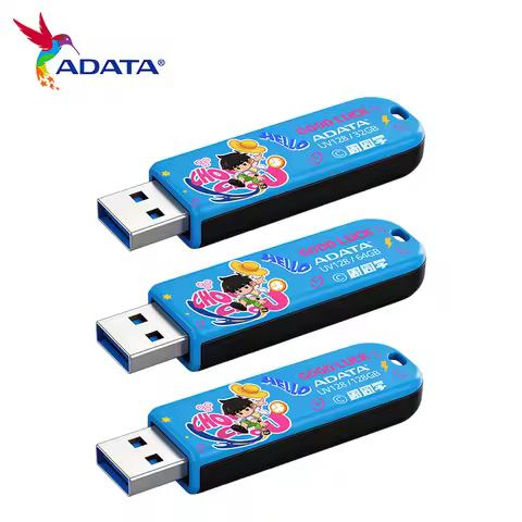 ADATA UV128 NEW USB Flash Drive 64GB 32GB 128GB CLASSIC Pen Drive USB3.2 Original Pendrive USB Exter