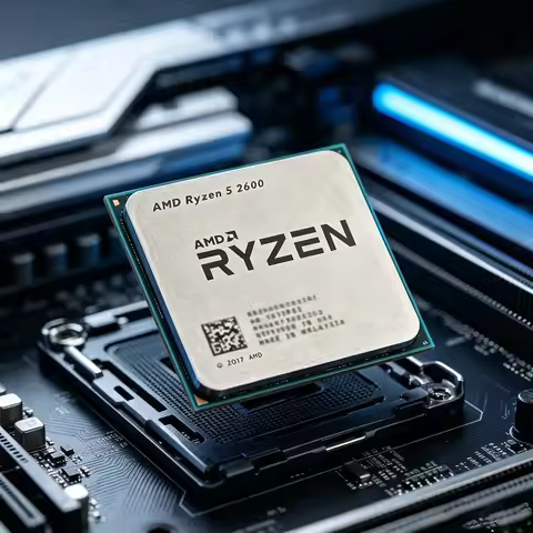 AMD Ryzen 5 2600 R5 2600 AM4 Desktop CPU Processor 3.4 GHz 6-Core 12-Thread 65W YD2600BBM6IAF