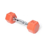 Pair of 5 lbs hexagon rubber dumbbells 2 pcs 5lbs dumbell set