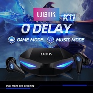 【Ready Stock】UBIK K11 Bluetooth Earphones Dual Mode Gaming Earphones In-ear ultra-long standby Wirel