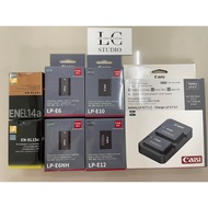 giffplatform Battery Caisi for Canon LP-E6 LP-E6NH LP-E10 LP-E12 LP-E17 kit แบตเตอรี่ กล้องแคนนอน ยี