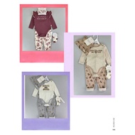 Tahari Baby Set Jumper 4in1 Baby 0-3 months 3-6 months 6-9 months Free Bandana/ Hat, Socks