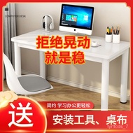 HY-# Table Rental House Rental Computer Desk Household Minimalist Household Dining Table White Table Desk Makeup Large S