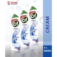 3x660 ML Cif Cream Original Cleaner