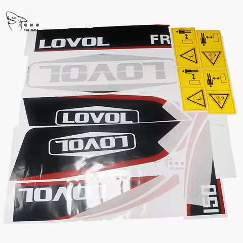 For Foton Lovol Full Car Sticker FR150-8 Mechanical Excavator Parts All Car Sticker Body