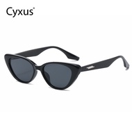 Cyxus  แว่นตากันแดดแฟชั่น สำหรับผู้หญิง Cat Eye Shades แว่นตากันแดดแบบไม่มีโพลาไรซ์ Outdoor Travel 1