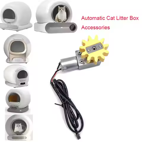 Automatic Self-Cleaning Smart Cat Litter Box Accessories Electric Motor Pet Furniture Replace Mainte