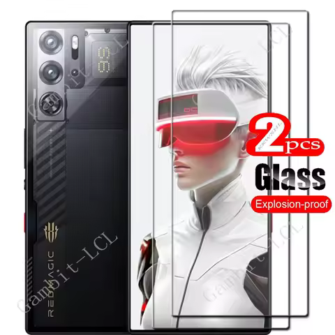 2PCS FOR ZTE Nubia Red Magic 9 Pro+ 6.8" Tempered Glass Protective RedMagic9 RedMagic 9Pro 9S Plus S