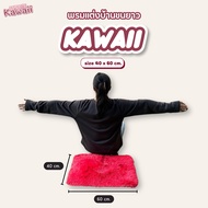 พรมขนนุ่ม พรมถ่ายรูป พรมเช็ดเท้า รุ่น Kawaii (ไซส์เล็ก)
