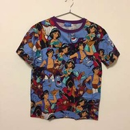 Disney Aladdin t-shirt 迪士尼阿拉丁神燈精靈滿版踢恤上衣