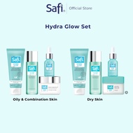 Safi Hydra Glow Hydrating Bundle Set | Cleanser | Essence | Serum | Moisturiser | Repair Skin Barrie
