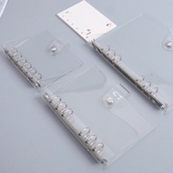 Clear Binder A5 & Binder A6 Transparent Binder Notebook Cover