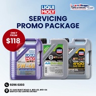 Car Servicing - LIQUI MOLY Fully Synthetic Engine Oil Service Package | 5W30 5W40 0W20