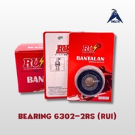 BEARING 6302-2RS RUI - BEARING BALL LAKER / LAHER WHEEL BEARING 6302-2RS