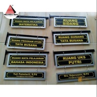 sign board gambar papan gantung kelas nama ruangan (akrilik)