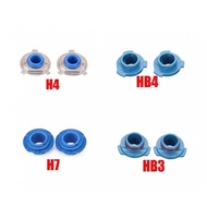 -New In May-Compatible Car Headlight Bulb Base with Blue Deck 9006 HB4/9005 HB3/H7/H4 Socket[Overseas Products]