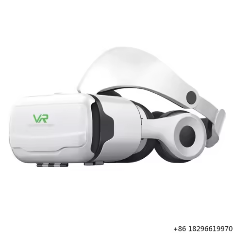 Mobile Phone 3D Virtual Reality Gaming Glasses With Headset Drop Shipping Popular VR Eyewear