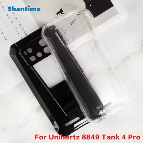 For Unihertz 8849 Tank 4 Pro Gel Pudding Silicone Phone Protective Back Shell Soft TPU Case