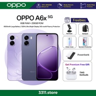 OPPO A6x 5G Smartphone | 6GB + 256GB | 6500mAh Large Battery | 120Hz Ultra Bright Display | Al Camer