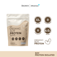 [ NEW ] Merry Soy Protein Isolated (โปรตีน ไอโซเลต จากถั่วเหลือง) : 1 ถุง 908g. [ 23 Servings ]