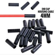 Bicycle Shifter Cable Cover End Cap Shifter Cable Housing 4mm