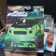 HOTWHEELS PREMIUM MITSHUBISI ECLIPSE ORIGINAL FAST