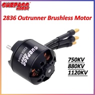 1/4PCS Surpass Hobby 2836(2216) 750KV 880KV 1120KV Outrunner Brushless Motor For RC Fixed-wing FPV D