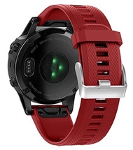 Probrother Replacement Silicone Band Smart Wrist Watch Accessory Strap for Garmin Fenix 5 Fenix 5...