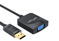 Cáp chuyển Displayport sang VGA VEGGIEG V-Z615 (Màu Đen) Chính Hãng