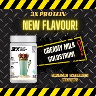 3X Protein (Creamy Milk Colostrum)-3X Multi Protein Shake, Lacto-Vegan, Meal Replacement