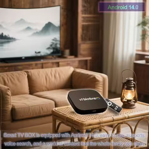 2025 New H96 MAX S905L3 Set-top Box Android 14.0 4K BT 2GB 8GB Home Android Smart TV Box Google Voic