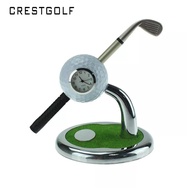 Creative Gift with Office Pen Holder Golf Personalized Writing Pen Desktop Ornament Pen Holder Decor
