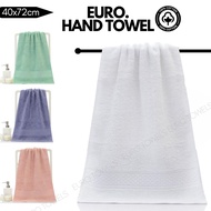 Euro. Hand Towel 40x72cm 100% Cotton Face Towel Thick Towel - Saloon - Spa - Hotel - Resort