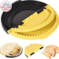 YANGWEN 3-in-1 Tortilla Sealer, Tacos Tortilla Crimper Maker, Adjustable Size, For 6"-10" Crust, Mak