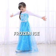 Xie Dress Frozen Dress for girls imported